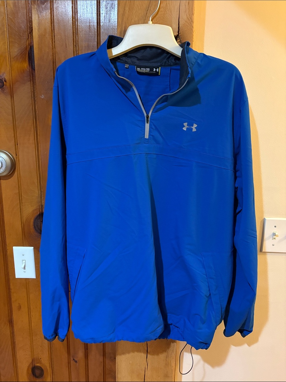 Under Armour Men's Blue Quarter-Zip Performance Pullover